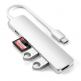 Satechi USB-C Multiport Adapter V2 - мултифункционален хъб за свързване на допълнителна периферия за компютри с USB-C (сребрист) 7