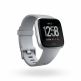 Fitbit Versa (NFC) - умен фитнес часовник с известия и следене на дневната и нощна активност на организма за iOS, Android и Windows Phone (сив-сребрист) 1