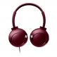 Philips Bass+ SHL3075RD On-Ear Headphones - слушалки с микрофон за мобилни устройства с 3.5 мм стерео-жак (червен) 1