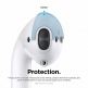 Elago Airpods Secure Fit - антибактериални силиконови калъфчета за Apple Airpods (бял) (4 броя) (жълт) 2