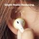 Elago Airpods Secure Fit - антибактериални силиконови калъфчета за Apple Airpods (бял) (4 броя) (жълт) 5