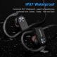 TeckNet G10940 Bluetooth 4.1 Sports Earphones - безжични спортни слушалки с микрофон за мобилни устройства (черен) 3