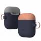 Elago Duo Hang Silicone Case - силиконов калъф за Apple Airpods (тъмносин) 1