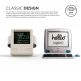 Elago W4 Watch Stand - силиконова винтидж поставка в стила на Apple iMac (1998) за Apple Watch (розова) 7