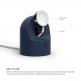 Elago W2 Watch Stand - силиконова поставка за Apple Watch (тъмносиня) 1