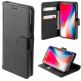 4smarts Premium Wallet Case URBAN - кожен калъф с поставка и отделение за кр. карта за iPhone XR (черен) 1