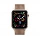 Apple Watch Series 4, 44mm Gold Stainless Steel Case with Milanese Loop, GPS + Cellular - умен часовник от Apple 1