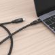 ADAM Elements CASA C200 USB-C Cable 100W - USB-C към USB-C кабел за MacBook и устройства с USB-C порт (200 cm) (черен) 4