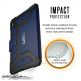 Urban Armor Gear Metropolis Folio Case - удароустойчив хибриден кейс от най-висок клас за iPad Pro 12.9 (2018) (тъмносин) 3
