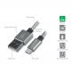4smarts RapidCord MicroUSB Data Cable - USB към MicroUSB кабел за устройства с MicroUSB порт (200 см.) (сив) 2
