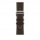 Apple Watch Hermès Series 4, 44mm Stainless Steel Case with Ébène Barenia Leather Single Tour Deployment Buckle, GPS + Cellular - умен часовник от Apple 3