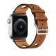 Apple Watch Hermès Series 4, 44mm Stainless Steel Case with Fauve Grained Barenia Leather Single Tour Rallye, GPS + Cellular - умен часовник от Apple 3