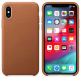 SDesign Leather Original Case - качествен кожен (естествена кожа) кейс за iPhone XS Max (кафяв) 1