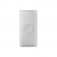 Samsung Wireless Powerbank EB-U1200CS 10000 mAh - външна батерия с безжично зареждане, USB и USB-C изходи (сребрист) 4