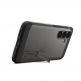 Хибриден кейс с най-висока степен на защита с MagSafe за Samsung Galaxy S26 - Spigen Tough Armor MagSafe Case (тъмносив) 4