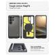 Хибриден кейс с най-висока степен на защита с MagSafe за Samsung Galaxy S26 Ultra - Spigen Tough Armor MagSafe Case (тъмносив) 8