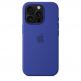 Оригинален силиконов кейс за iPhone 16 Pro Max с MagSafe - Apple iPhone Silicone Case with MagSafe (син) 2