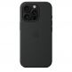 Оригинален силиконов кейс за iPhone 16 Pro Max с MagSafe (черен)  - Apple iPhone Silicone Case with MagSafe 3