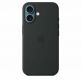 Оригинален силиконов кейс за iPhone 16 с MagSafe (черен)  - Apple iPhone Silicone Case with MagSafe 1