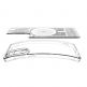 Хибриден кейс с висока степен на защита с MagSafe за Samsung Galaxy S25 Edge - Spigen Ultra Hybrid MagSafe Zero One Case (прозрачен-бял)  6