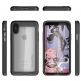 Ghostek Atomic Slim Case - хибриден удароустойчив кейс за iPhone XS, iPhone X (сребрист) 4