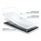 Eiger Tri Flex High Impact Film Screen Protector - качествено защитно покритие за дисплея на iPhone 7, iPhone 8, iPhone SE (2020) (един брой) 3