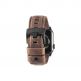 Urban Armor Gear Leather Strap - кожена (естествена кожа) каишка за Apple Watch 42мм, 44мм (кафяв) 2
