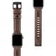 Urban Armor Gear Leather Strap - кожена (естествена кожа) каишка за Apple Watch 38мм, 40мм (кафяв) 5