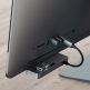 Satechi USB Male To USB-C Female Adapter - адаптер от USB мъжко към USB-C женско за мобилни устройства (тъмносив) 4