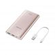 Samsung ULC Fast Charge Power Bank 10000 mAh (MicroUSB) EB-P1100BP - външна батерия с 2хUSB и MicroUSB изходи (розов) 2