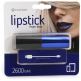 Platinet Lipstick Power Bank 2600mAh + microUSB cable - външна батерия 2600mAh за зареждане на мобилни устройства (син) 2