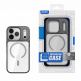 Хибриден удароустойчив кейс с MagSafe за iPhone 17 Pro Max -  Rock Guard Lens Protection Magnetic Case (прозрачен) 5