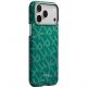 Кевларен кейс с MagSafe за iPhone 17 Pro - Pitaka Monogram Gold-Green Ultra Slim Aramid Fiber Case 3