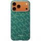 Кевларен кейс с MagSafe за iPhone 17 Pro Max - Pitaka Monogram Gold-Green Ultra Slim Aramid Fiber Case 3