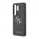 Дизайнерски кожен кейс за Samsung Galaxy S26 Ultra - Guess PU 4G Metal Logo Leather Hard Case (сив) 4