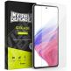 Калено стъклено защитно покритие за дисплея на Samsung Galaxy A53 5G (прозрачен) - Ringke Invisible Defender ID Glass Tempered Glass 2.5D (2 броя) 11