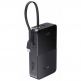 Външна батерия 10000 mAh с вграден USB-C кабел и 1xUSB-C, 1xUSB-A портове - Baseus EnerFill FC51 Bipow 2 Pro Digital Display Power Bank With USB-C Cable 22.5W 20000mAh (черен) 1
