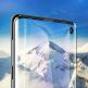 Baseus Full Screen Curved Soft Screen Protector Anti Bluelight - извито защитно покритие с черна рамка и защита за очите за целия дисплей на Samsung Galaxy S10 (два броя) 3