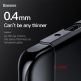 Baseus Wing case - тънък полипропиленов кейс (0.45 mm) за Huawei P30 (сив) 6