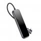 Baseus USB-C Mirror Series Hub CAHUB-EZ0G - мултифункционален хъб за свързване на допълнителна периферия за устройства с USB-C (тъмносив) 1