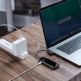 Baseus USB-C Mirror Series Hub CAHUB-EZ0G - мултифункционален хъб за свързване на допълнителна периферия за устройства с USB-C (тъмносив) 2