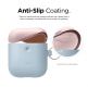 Elago Airpods Duo Hang Silicone Case - силиконов калъф за Apple Airpods 2 with Wireless Charging Case (светлосин-розов) 3