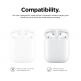 Elago Airpods Silicone Case - силиконов калъф за Apple Airpods 2 with Wireless Charging Case (оранжев) 1