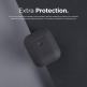 Elago Airpods Silicone Case - силиконов калъф за Apple Airpods 2 with Wireless Charging Case (тъмносив) 7