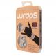 Wraps Talk In-Ear Earphones - иновативни слушалки (гривна) с микрофон за iPhone и мобилни устройства (сребрист) 7