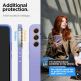 Силиконов (TPU) калъф с висока степен на защита за Samsung Galaxy A54 5G (лилав)  - Spigen Liquid Air Case 15