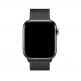 Apple Milanese Loop Stainless Steel - оригинална стоманена каишка за Apple Watch 42мм, 44мм (черен) 1