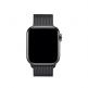 Apple Milanese Loop Stainless Steel - оригинална стоманена каишка за Apple Watch 38мм, 40мм (черен)  1