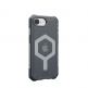 Удароустойчив силиконов калъф с MagSafe за iPhone 17e, iPhone 16e - UAG Essential Armor Magsafe Case (сив) 2