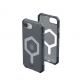 Удароустойчив силиконов калъф с MagSafe за iPhone 17e, iPhone 16e - UAG Essential Armor Magsafe Case (сив) 14